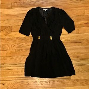 Black blazer look fit and flare